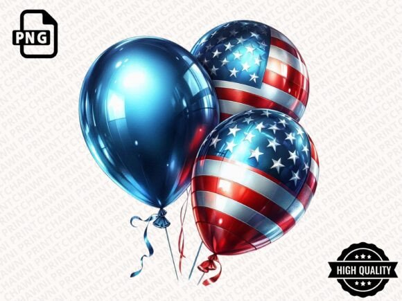 4th of July Clipart PNG
