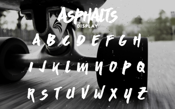 Asphalts Font - Preview 6