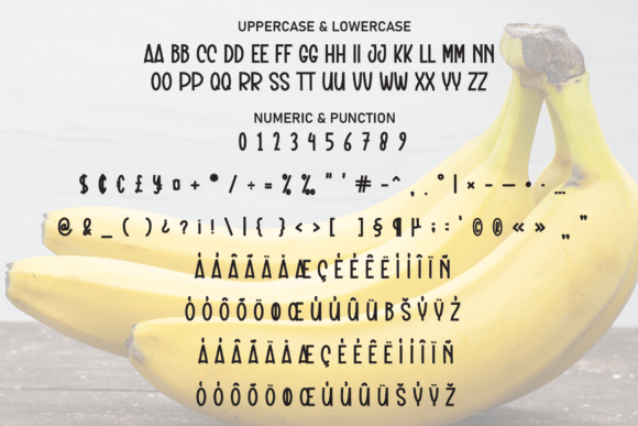 Banana Font - Preview 6