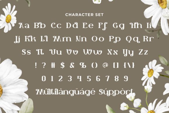 Belgian Daisy Font - Preview 4