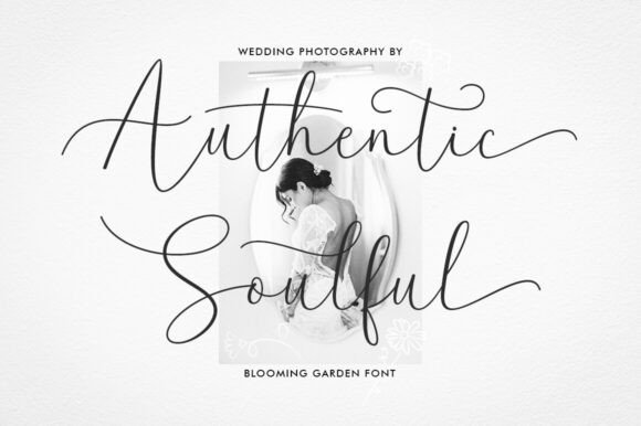 Blooming Garden Font - Preview 3