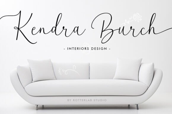 Blooming Garden Font - Preview 5