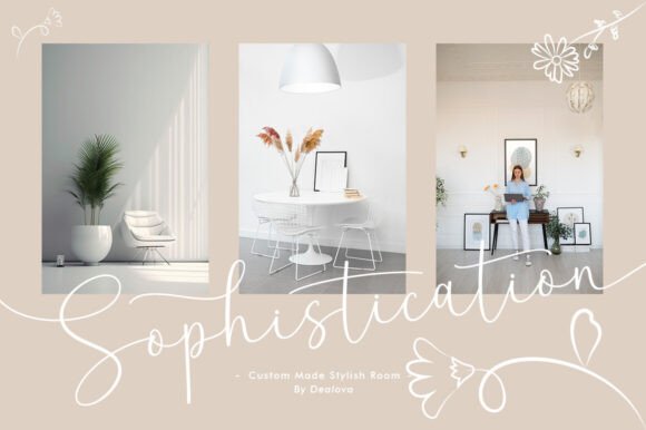 Blooming Garden Font - Preview 6