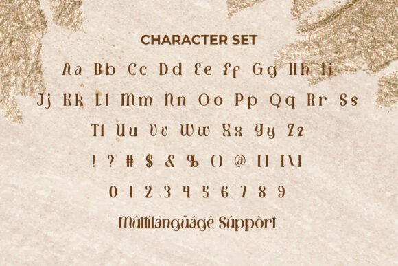 Bohemian Gold Font - Preview 4