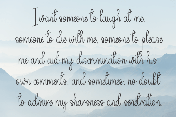 Book Signature Font - Preview 5