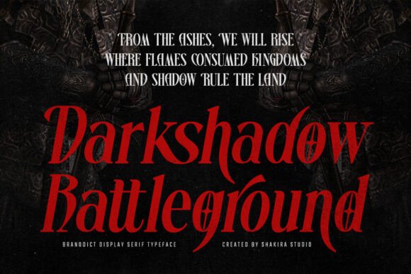 Branodict Font - Preview 2