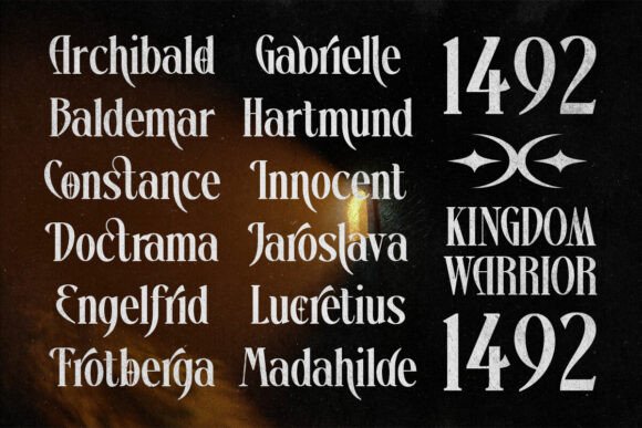 Branodict Font - Preview 5