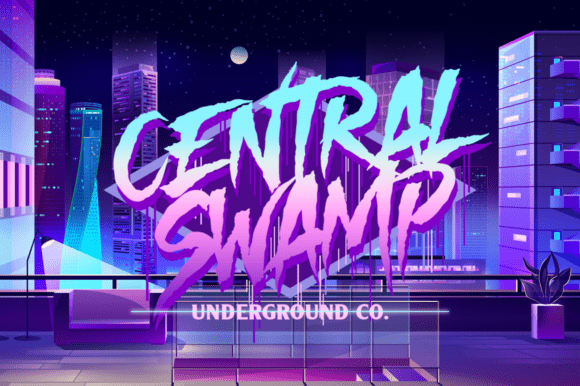 Chemical Machines Font - Preview 2