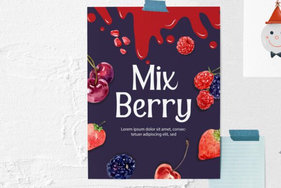 Cherry Honey Font PNG with transparent background - Preview 5