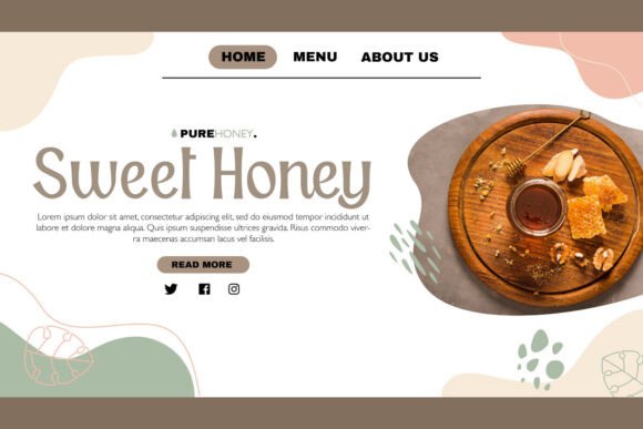 Cherry Honey Font PNG with transparent background - Preview 6