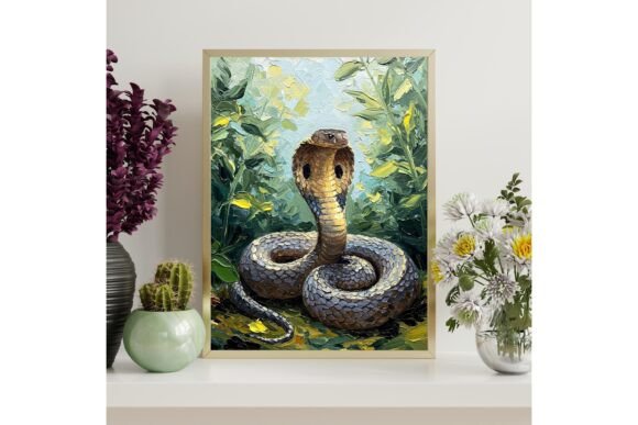 Cobra Snake Printable Wall Decor