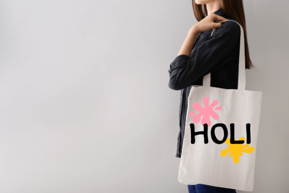 Color Drop Font PNG with transparent background - Preview 4