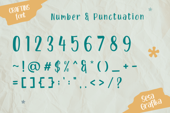 Craftins Font - Preview 2