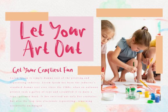 Crayon Paper Font - Preview 3