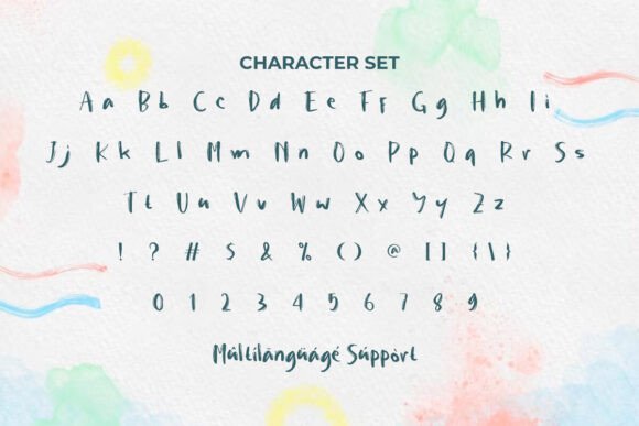 Crayon Paper Font - Preview 4