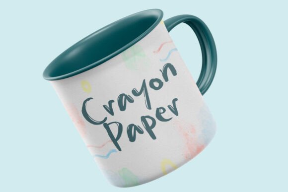 Crayon Paper Font - Preview 6