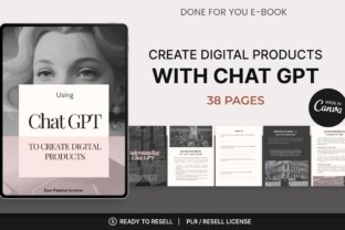 Create Digital Products with ChatGPT Graphic by Makii · Creative Fabrica