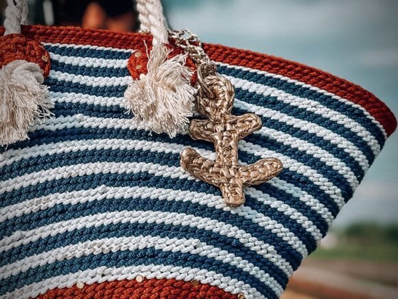 Crochet Pattern Anchor Pendant PDF Video