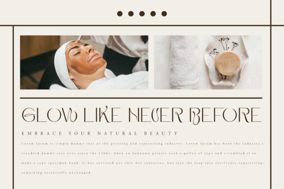 Dark Beige Font - Preview 6