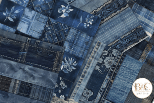 Denim Seamless Digital Paper Pack Graphic by BellinnaCraft · Creative ...