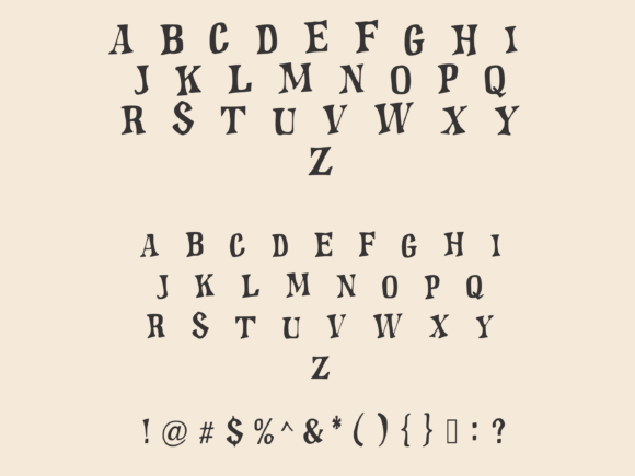 Deronex Font - Preview 4