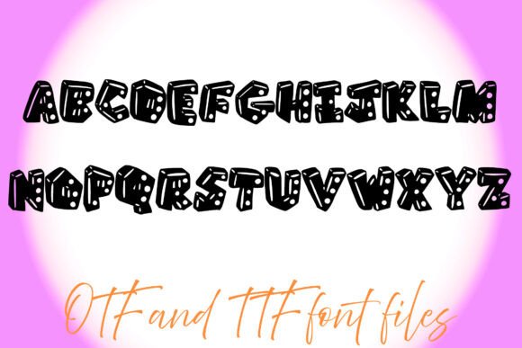 Dice Crazy Font - Preview 1