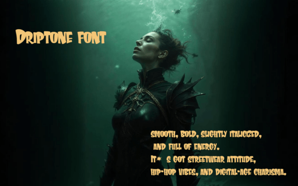 Driptone Font - Preview 1