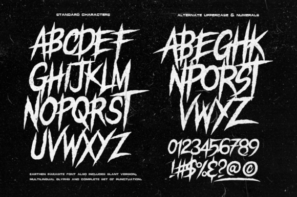 Earthen Parasite Font - Preview 5