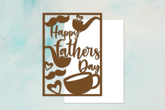 Fathers Day Papercut