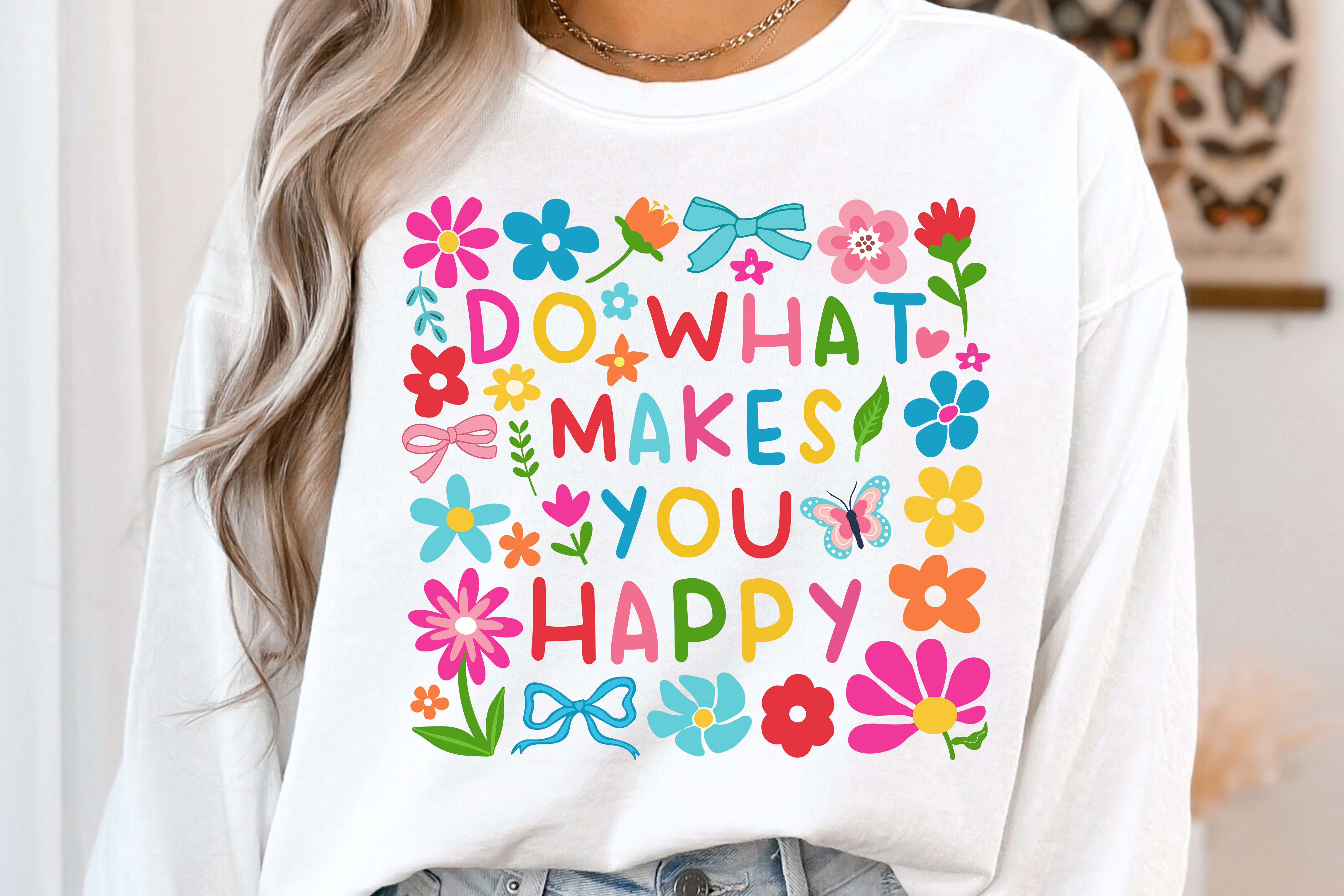 Floral Mental Health Png, Happy Png Graphic by TheRuralArtisan ...