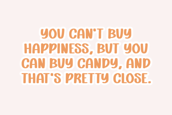 Funny Candy Font - Preview 1