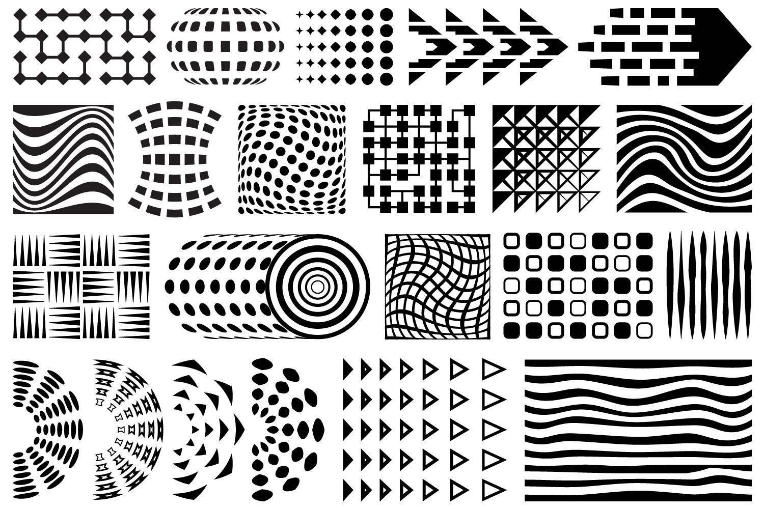 Graphic Design Elements Set