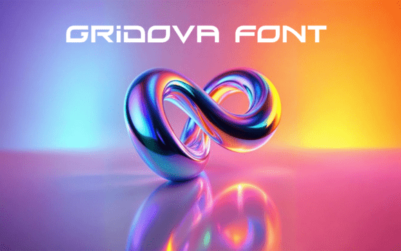 Gridova Font PNG with transparent background - Preview 2
