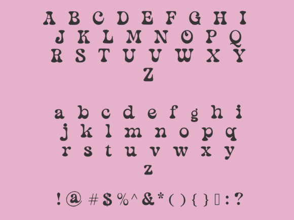 Groovy Zuleria Font - Preview 3