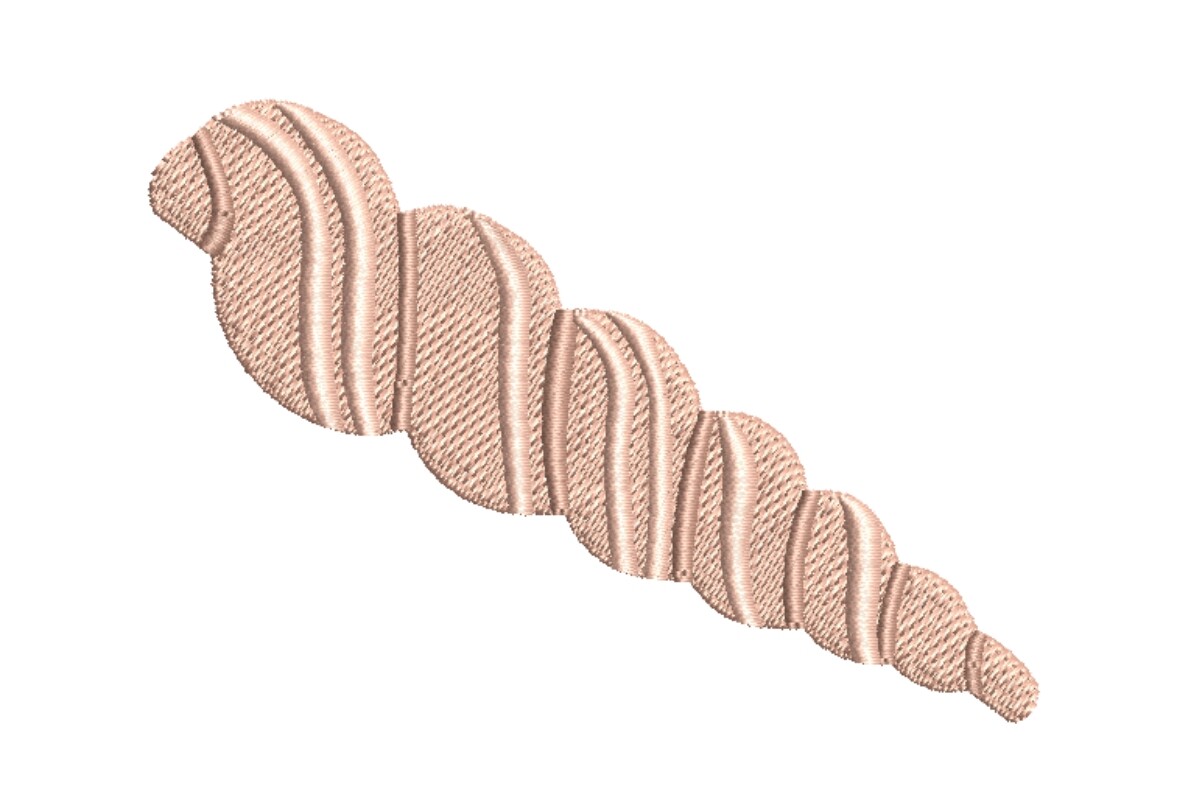 Long Spiral Turret Seashell
