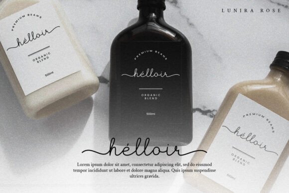 Lunira Rose Font font preview - 5