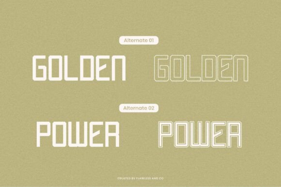 Power Balboy Font PNG with transparent background - Preview 3
