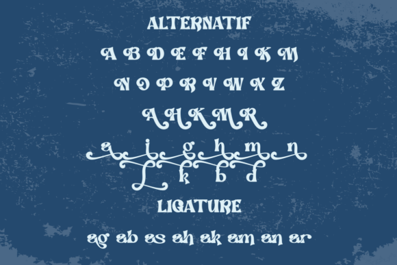Ramble Magnum Font PNG with transparent background - Preview 2