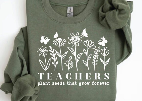 Teachers Plant Seeds SVG, Teacher SVG