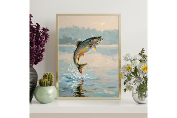 Trout Fish Printable Wall Art