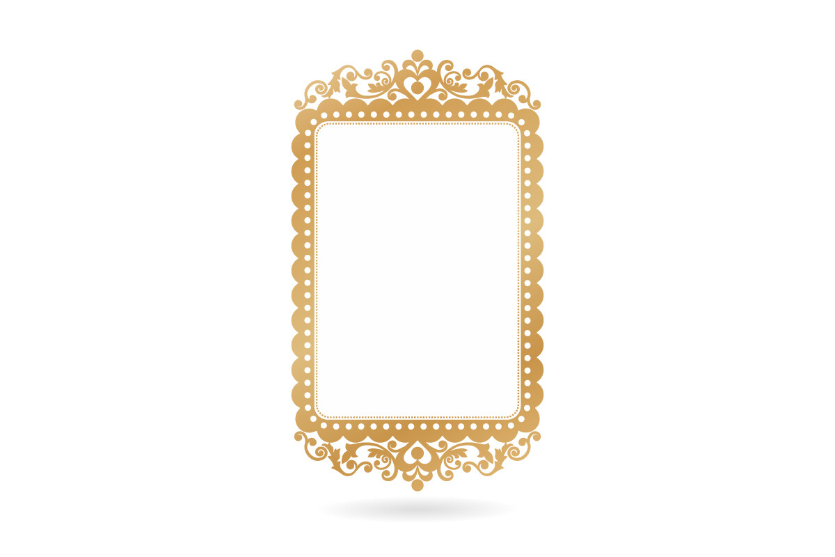 Rectangle Rounded Decorative Frames