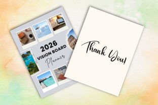 2026 Vision Board Planner Graphic by KDP GRAVITY · Creative Fabrica