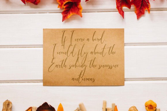 Autumn Crystal Font - Preview 6