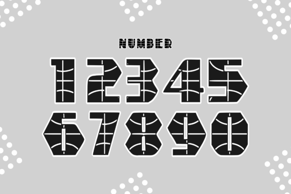 Basketball Font - Preview 3