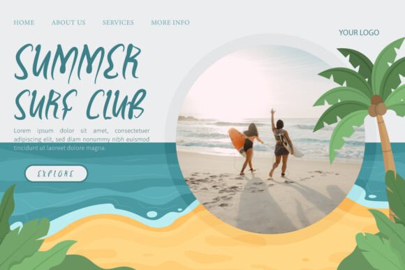 Beach Night Font - Preview 3