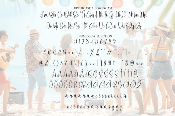 Beach Party Font - Preview 6
