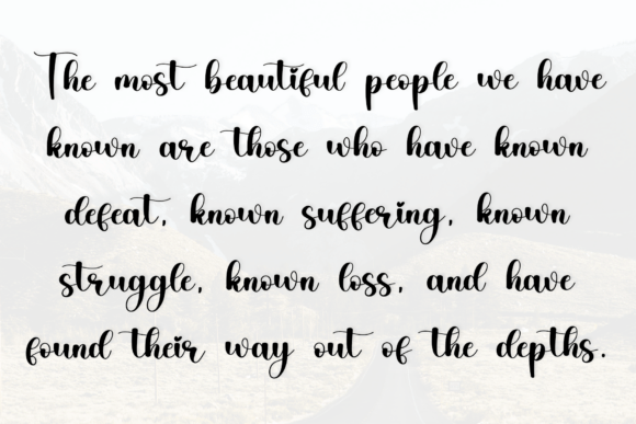 Beautiful Font - Preview 5