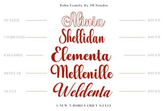 Boho Font - Preview 4