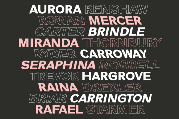Bonura Font - Preview 2