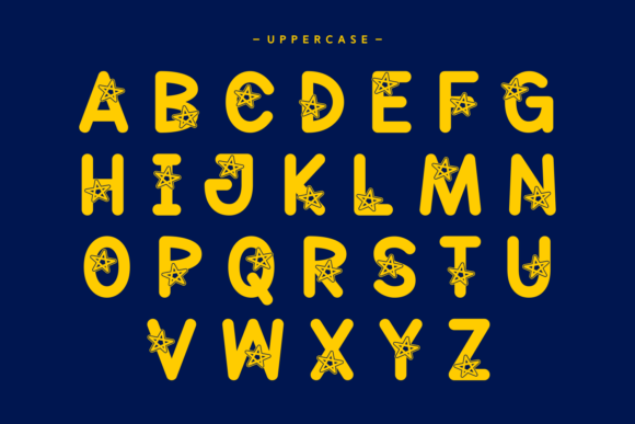 Calm Star Font - Preview 4